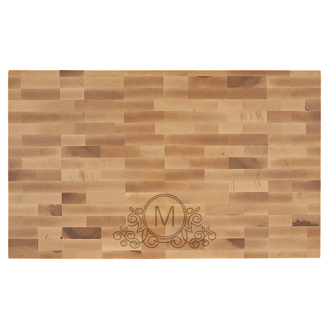Maple Butcher Block (Endgrain) Cutting Board, 22