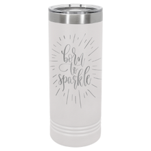 Load image into Gallery viewer, Skinny Tumbler w/ Slider Lid, 22oz
